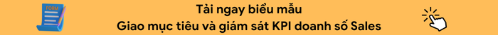 Giao mục tiêu và giám sát KPI doanh số Sales