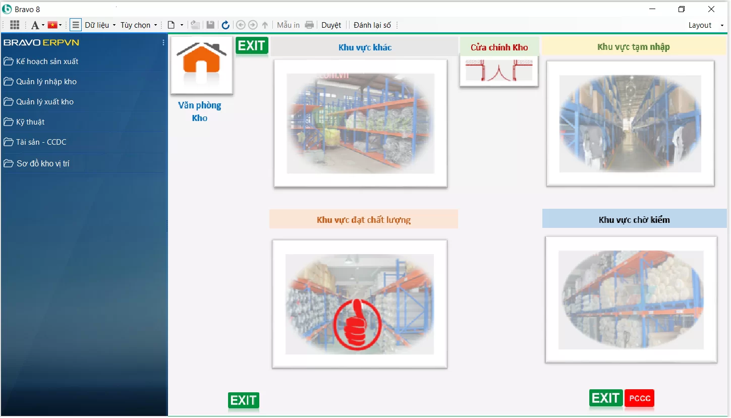 Phần mềm BRAVO ứng dụng tại đơn vị Dệt may