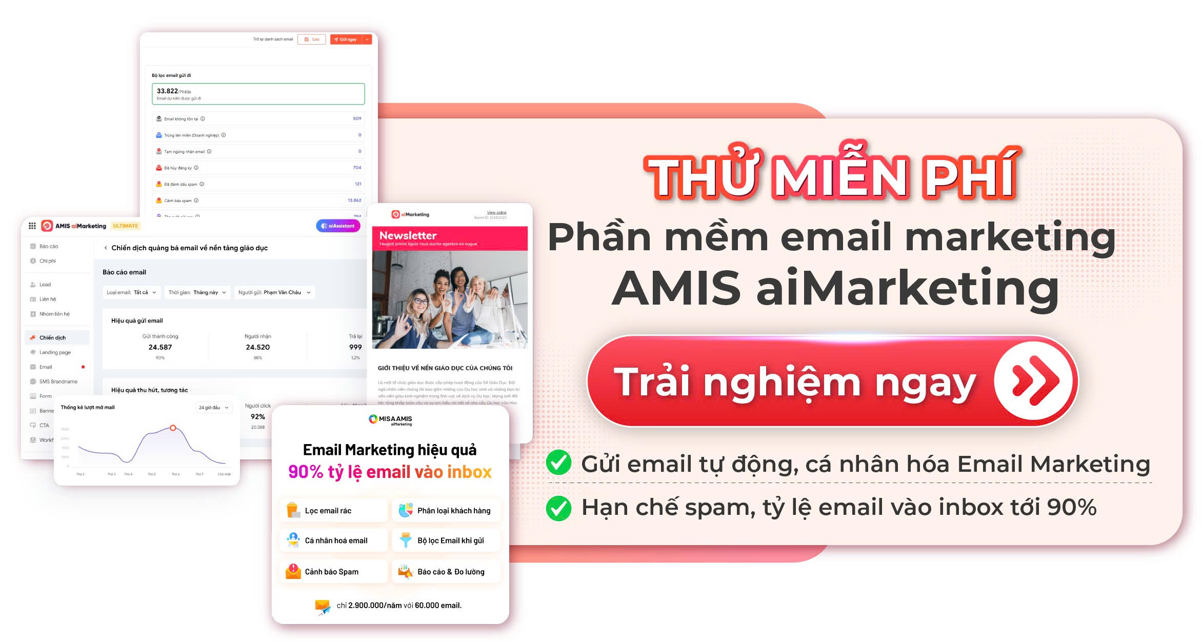 Gợi ý phần mềm email marketing tiếng Việt thay thế Mailchimp