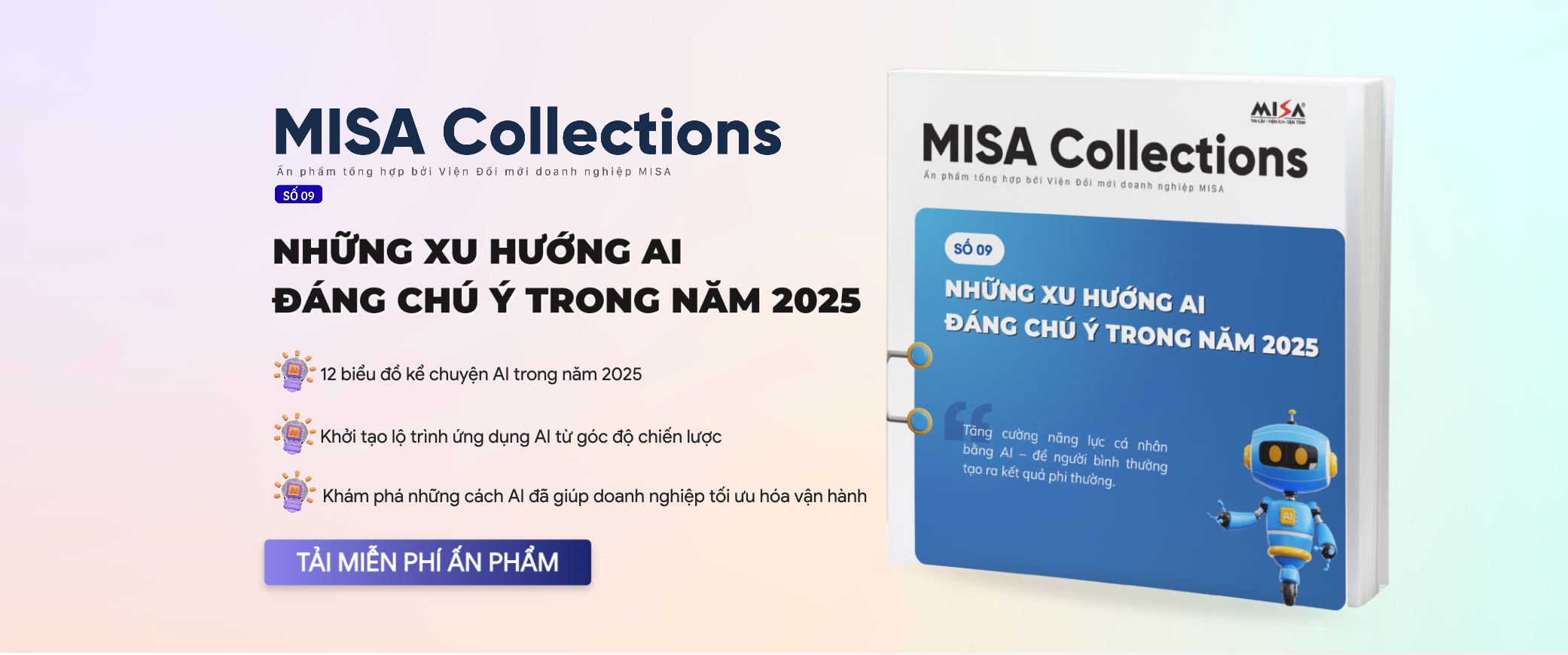 MISA Collections 09: Những xu hướng AI trong năm 2025