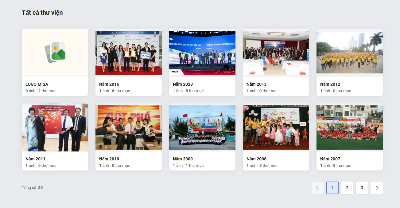 Kho tài nguyên để lưu trữ các dữ liệu miễn phí