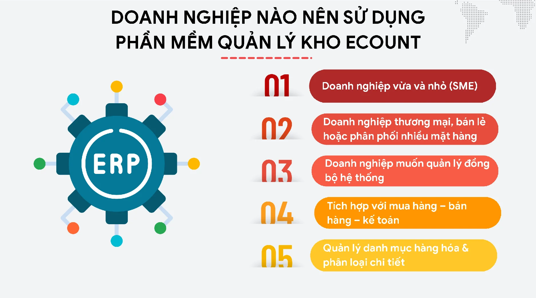 Doanh nghiệp nên sử dụng phần mềm quản lý kho Ecount