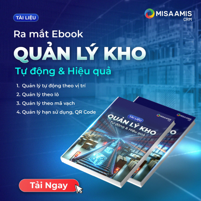 Mẫu Ebook quản lý kho hàng
