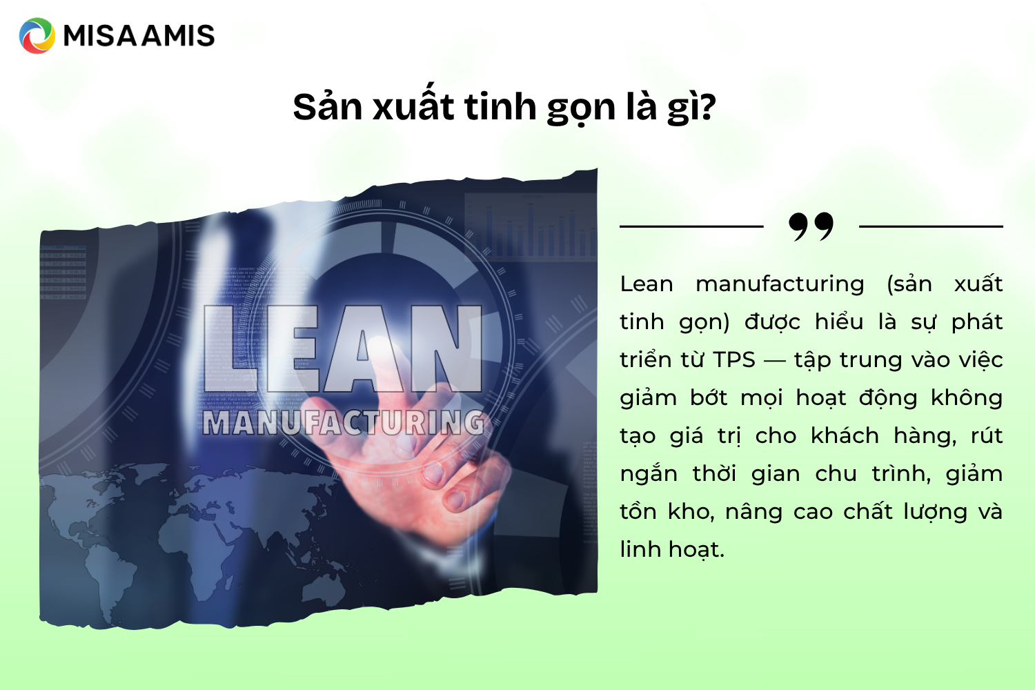 Sản xuất tinh gọn là gì?