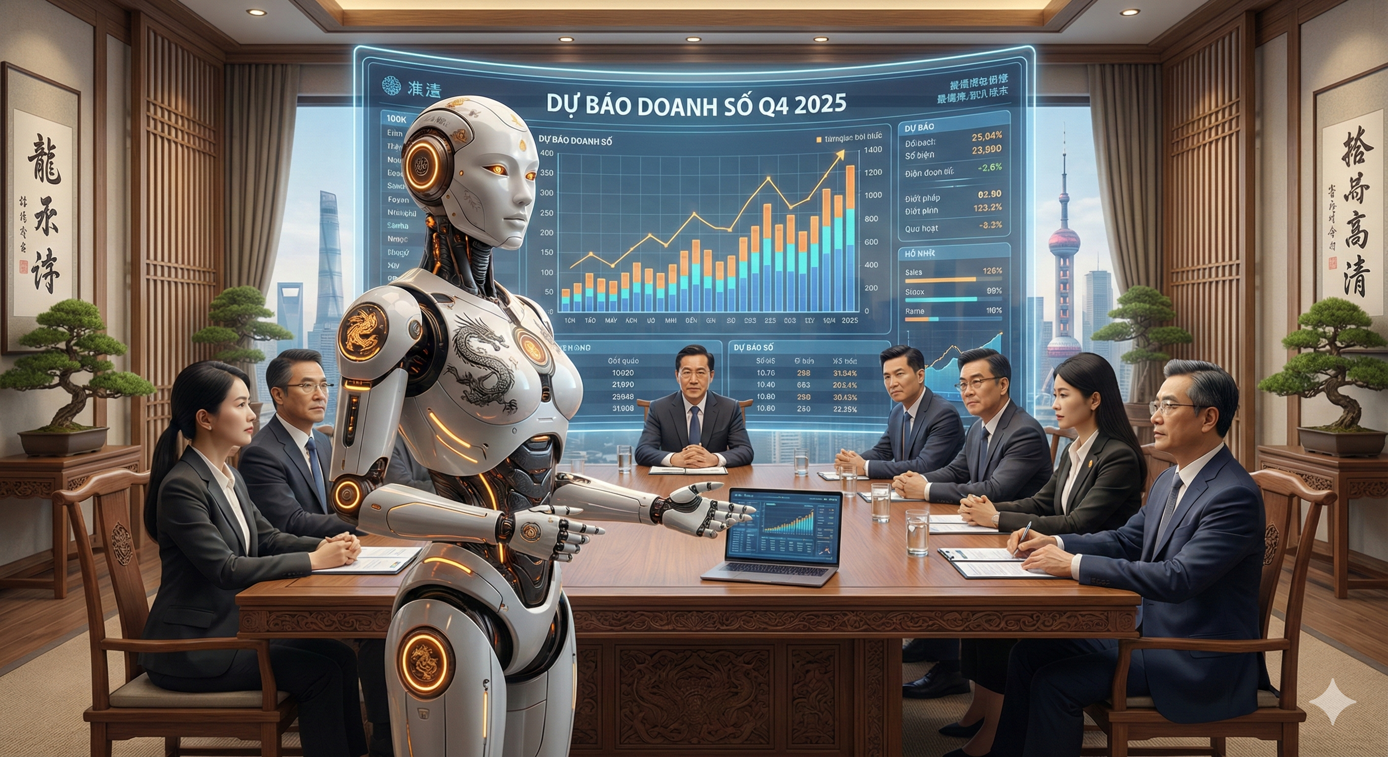AI Agent dự báo doanh số