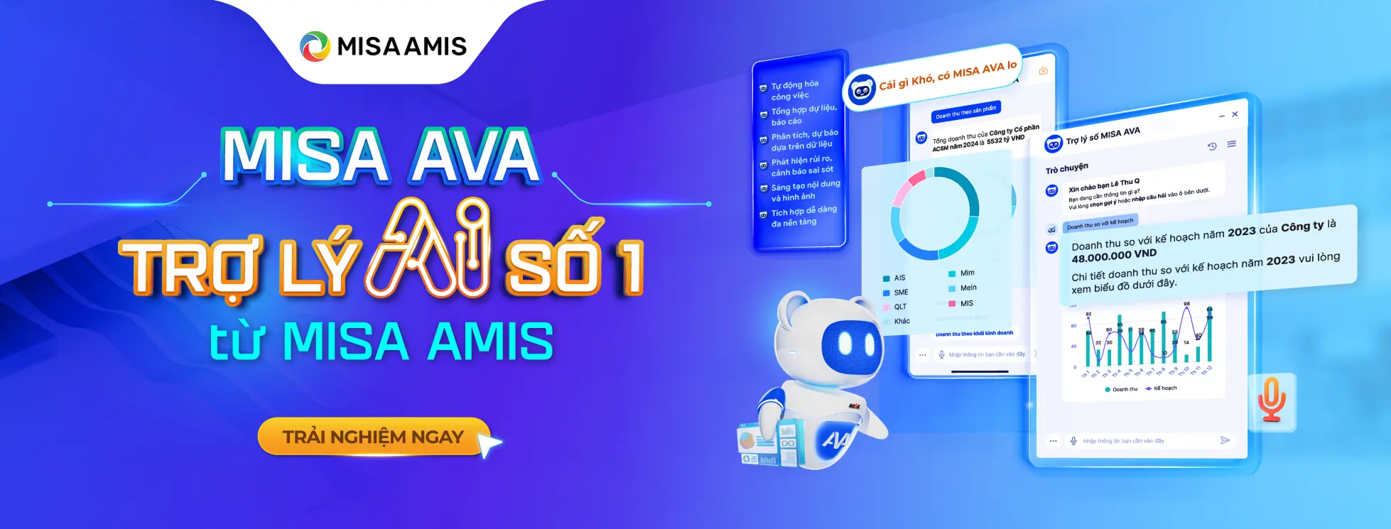 MISA AVA trợ lý AI