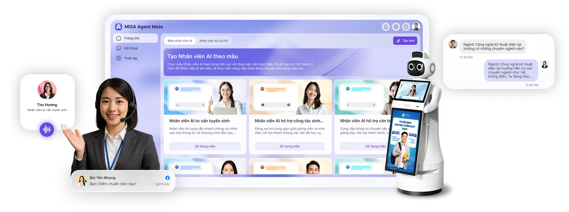 Nền tảng Nhân viên AI