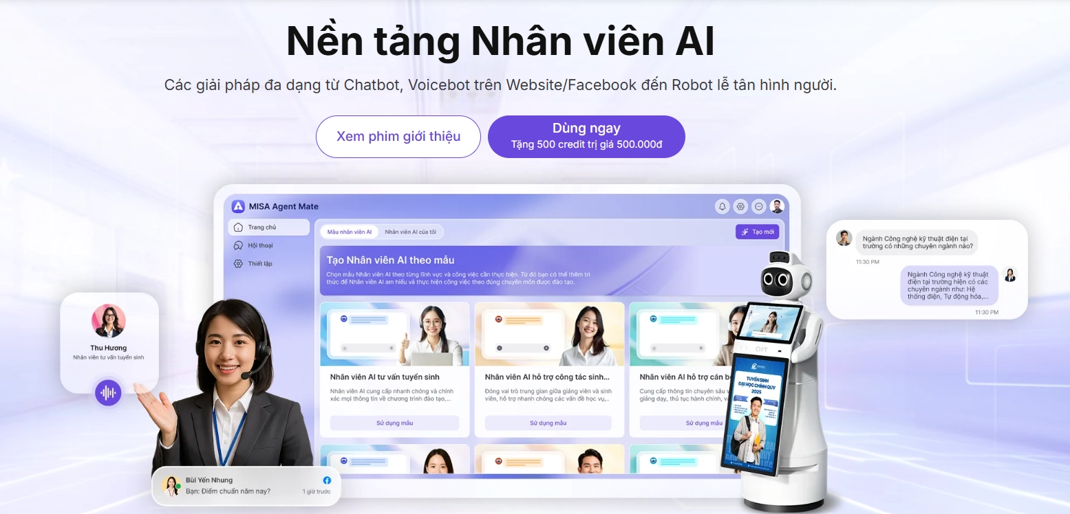 Nền tảng nhân viên AI