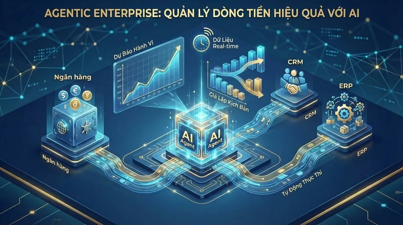 Sức mạnh của Agentic Enterprise trong dự báo dòng tiền