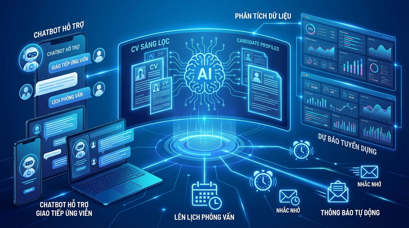 tự động hóa tuyển dụng trong agentic enterprise