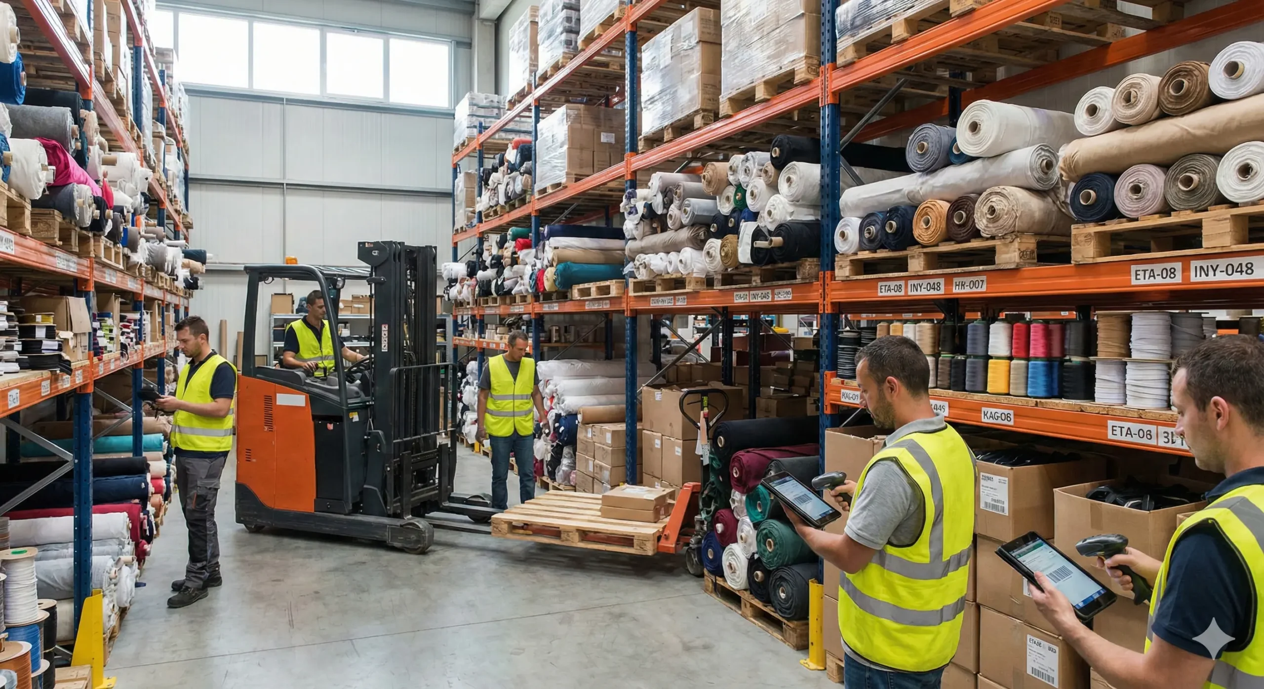 CÁCH QUẢN LÝ KHO NGUYÊN PHỤ LIỆU NGÀNH MAY HIỆU QUẢ