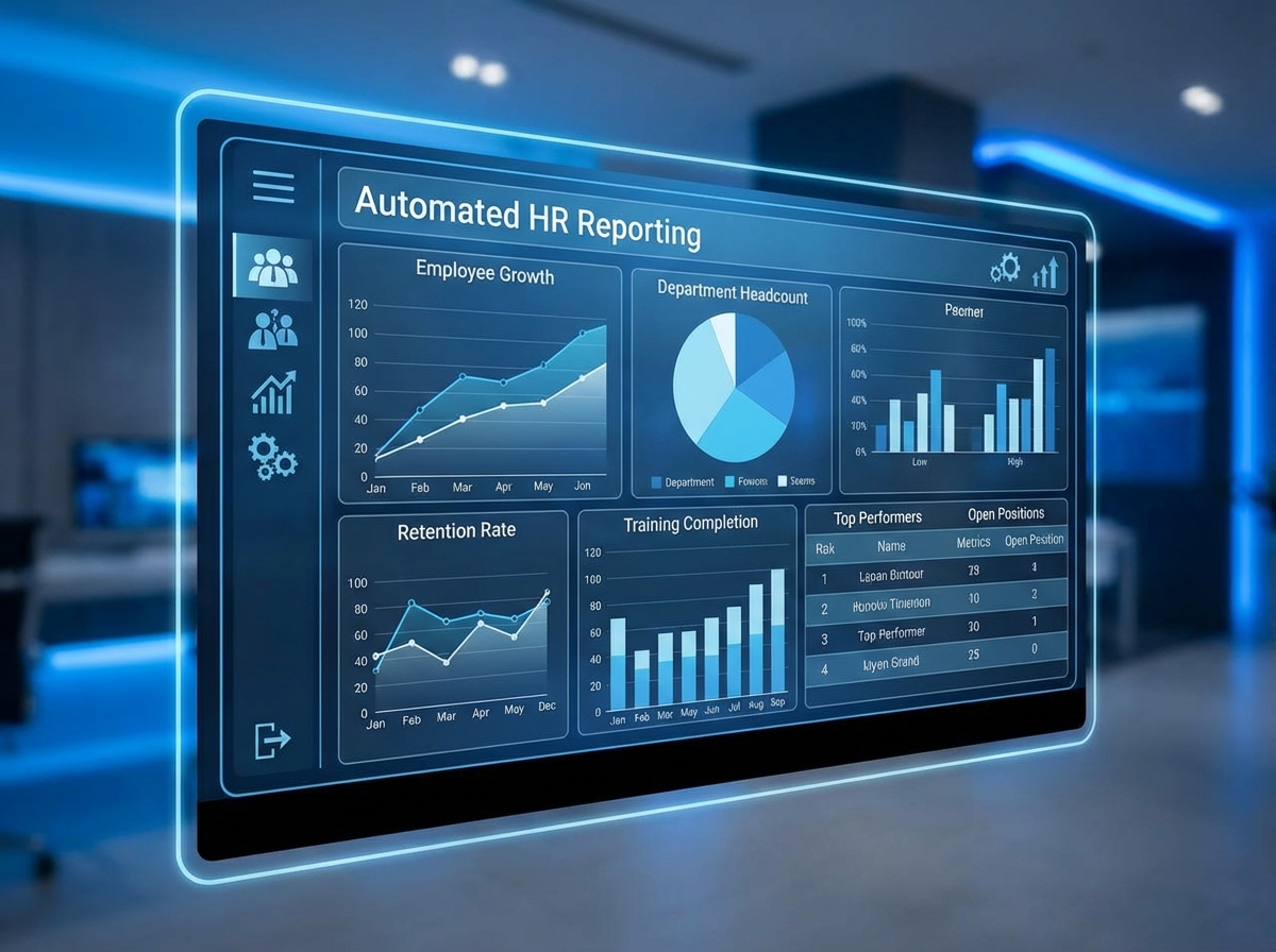 ai tự động gửi báo cáo nhân sự