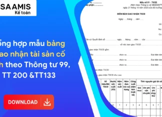 Download mẫu biên bản giao nhận tài sản cố định file Word 2026