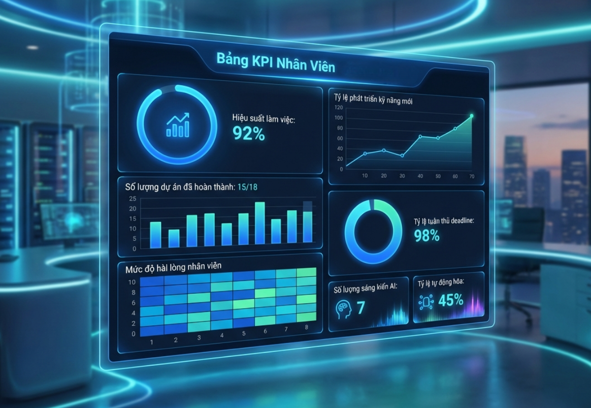 phần mềm ai chấm kpi nhân viên