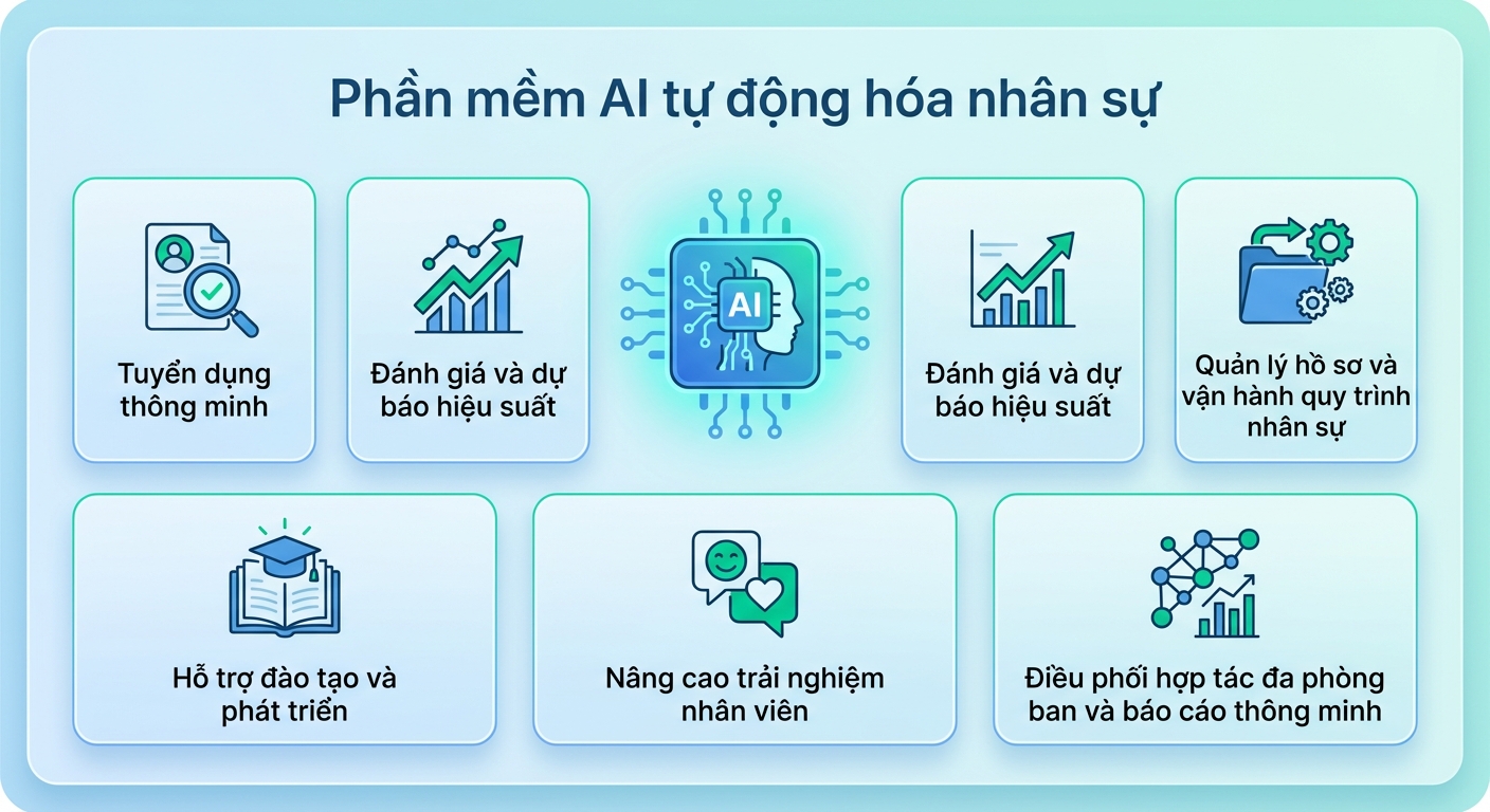 Phần mềm AI tự động hóa nhân sự