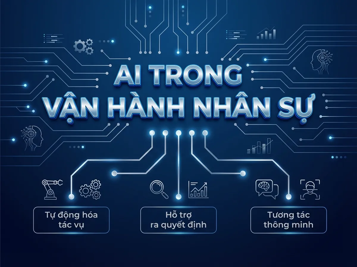 ứng dụng nền tảng ai trong vận hành nhân sự