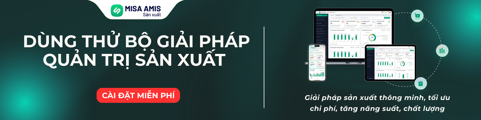 Dùng thử MISA AMIS Sản xuất