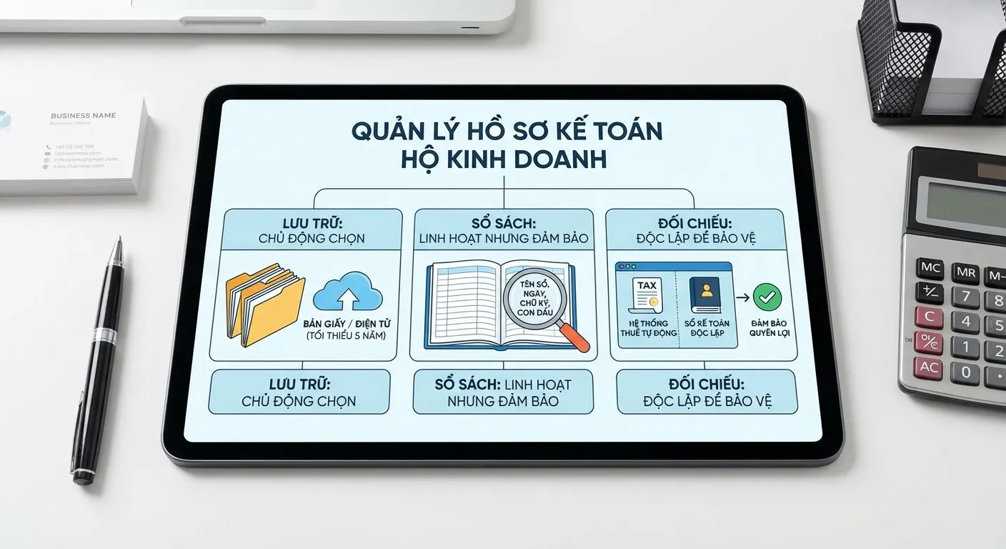 sổ sách kế toán hộ kinh doanh thông tư 152-2025