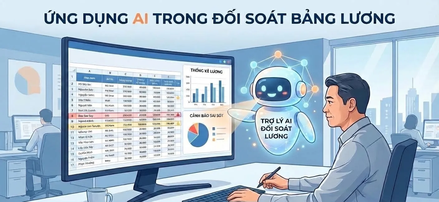 ứng dụng ai trong đối soát bảng lương