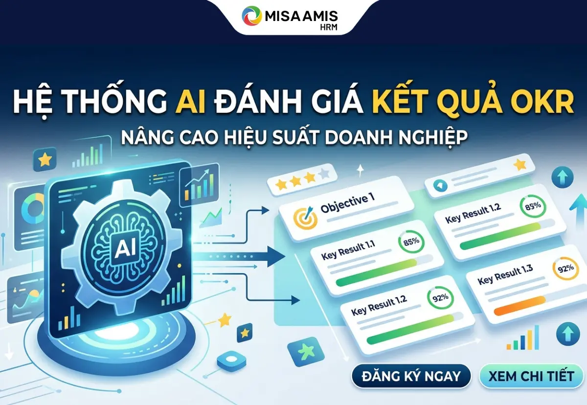 Hệ thống AI đánh giá kết quả OKR