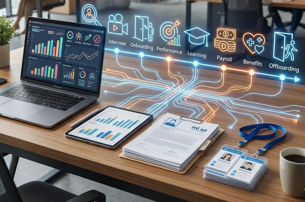 ứng dụng AI trong vận hành nhân sự end to end