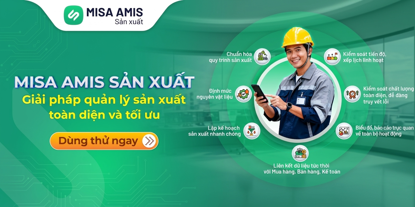 Phân hệ AMIS Sản xuất