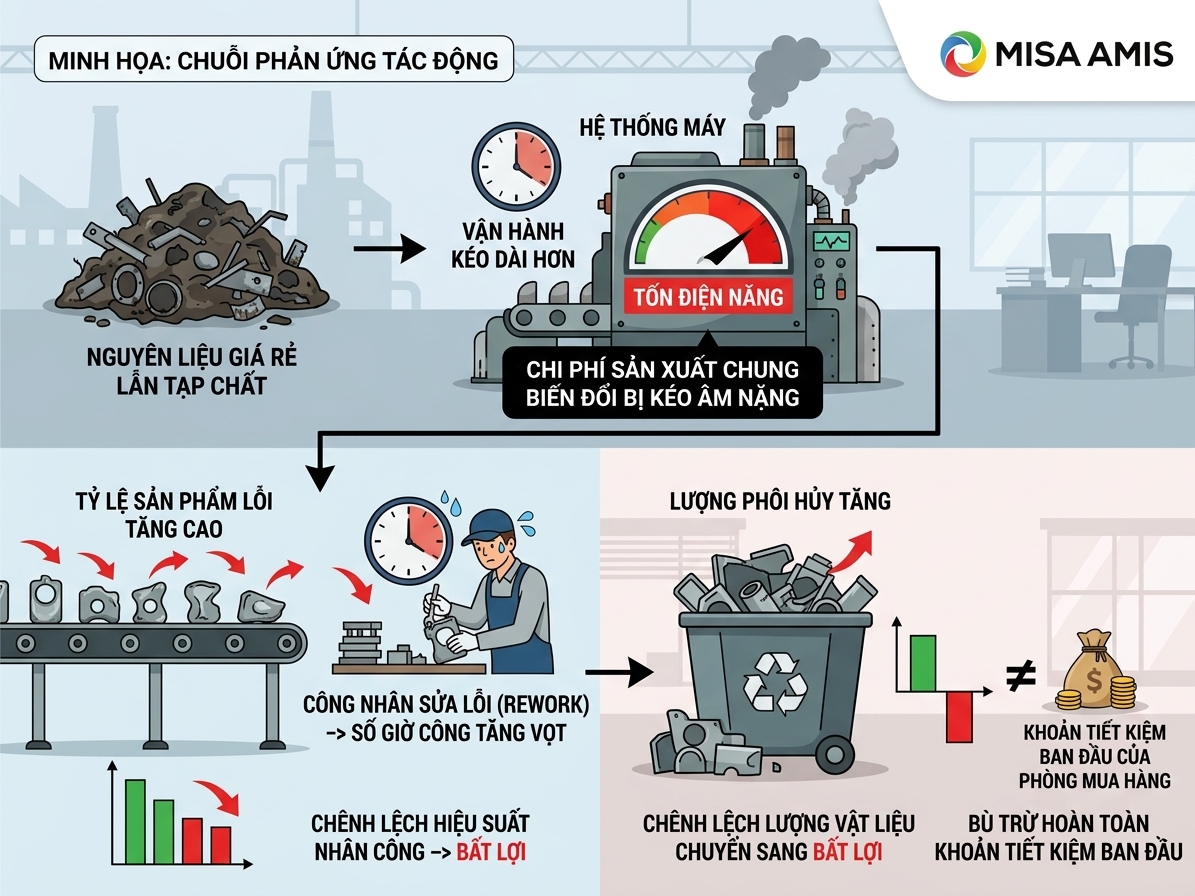 Production variance là gì?