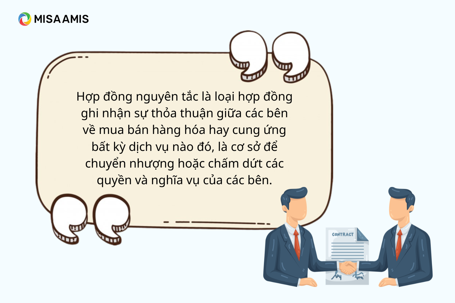 hợp đồng nguyên tắc mua bán hàng hóa