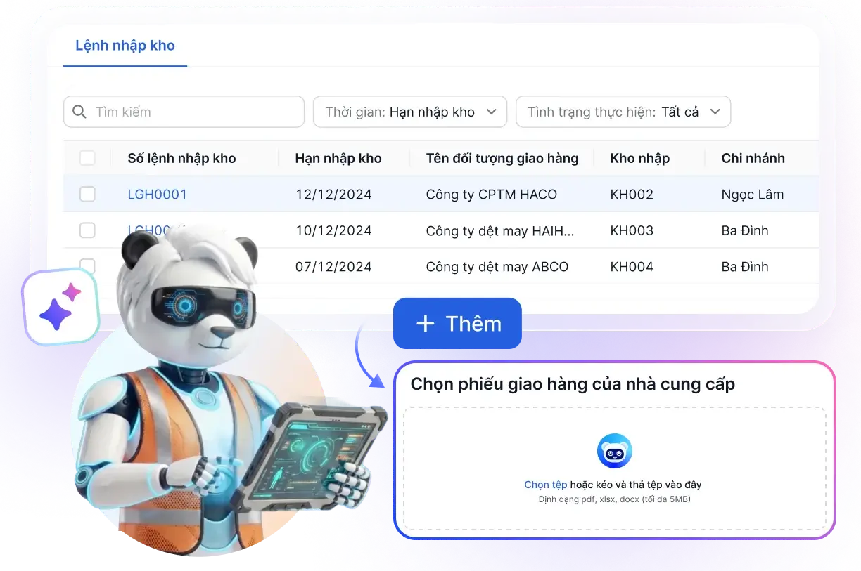 AI trong quản lý kho hàng