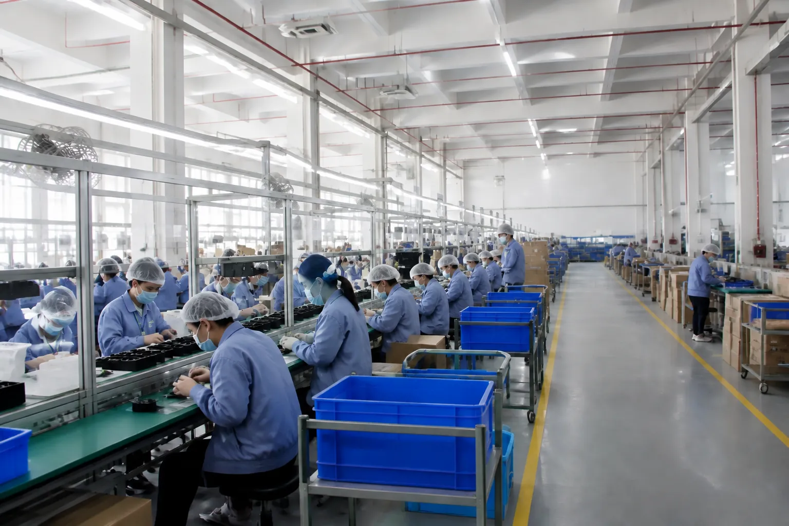 quản lý công nhân sản xuất