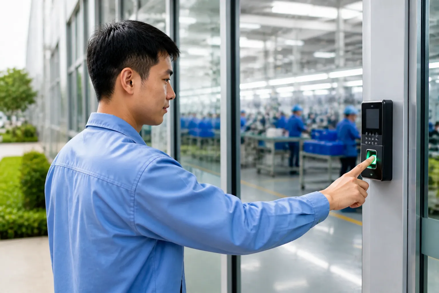 quản lý công nhân sản xuất