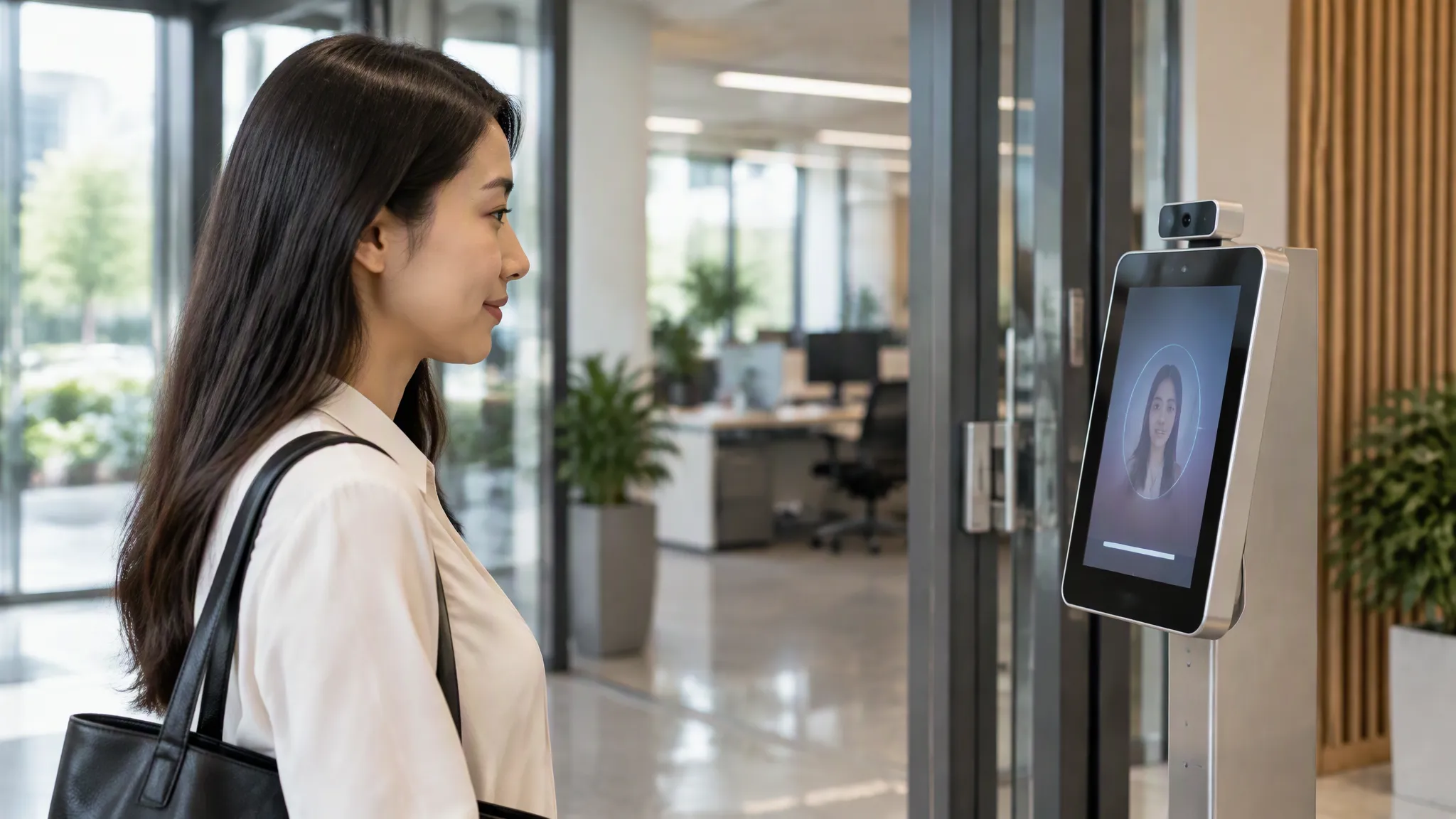 chấm công khuôn mặt ai